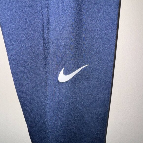 Nike Pro Elite Dri-FIT Running Tights Navy Men's M Made In USA 011915-000 NEW - Picture 5 of 8